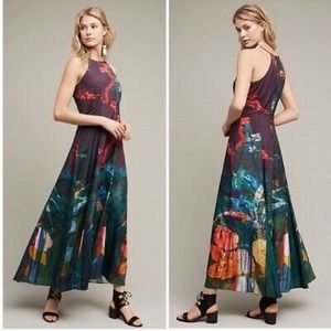 Floral Printed Maxi Dress By Moulinette Soeurs